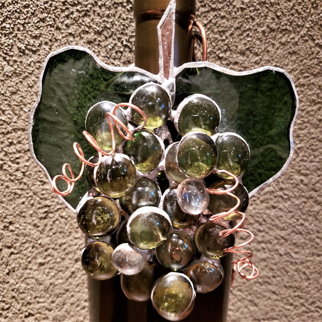 Green Grape Wine Charm by It Ain't Plain By Jane.